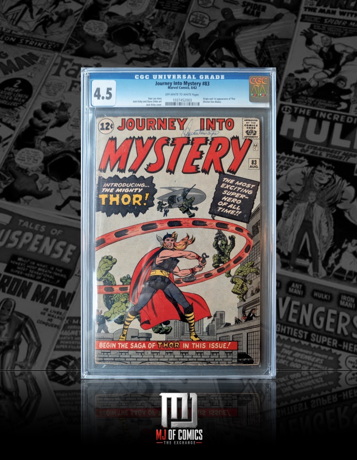 Journey Into Mystery #83, CGC 4.5