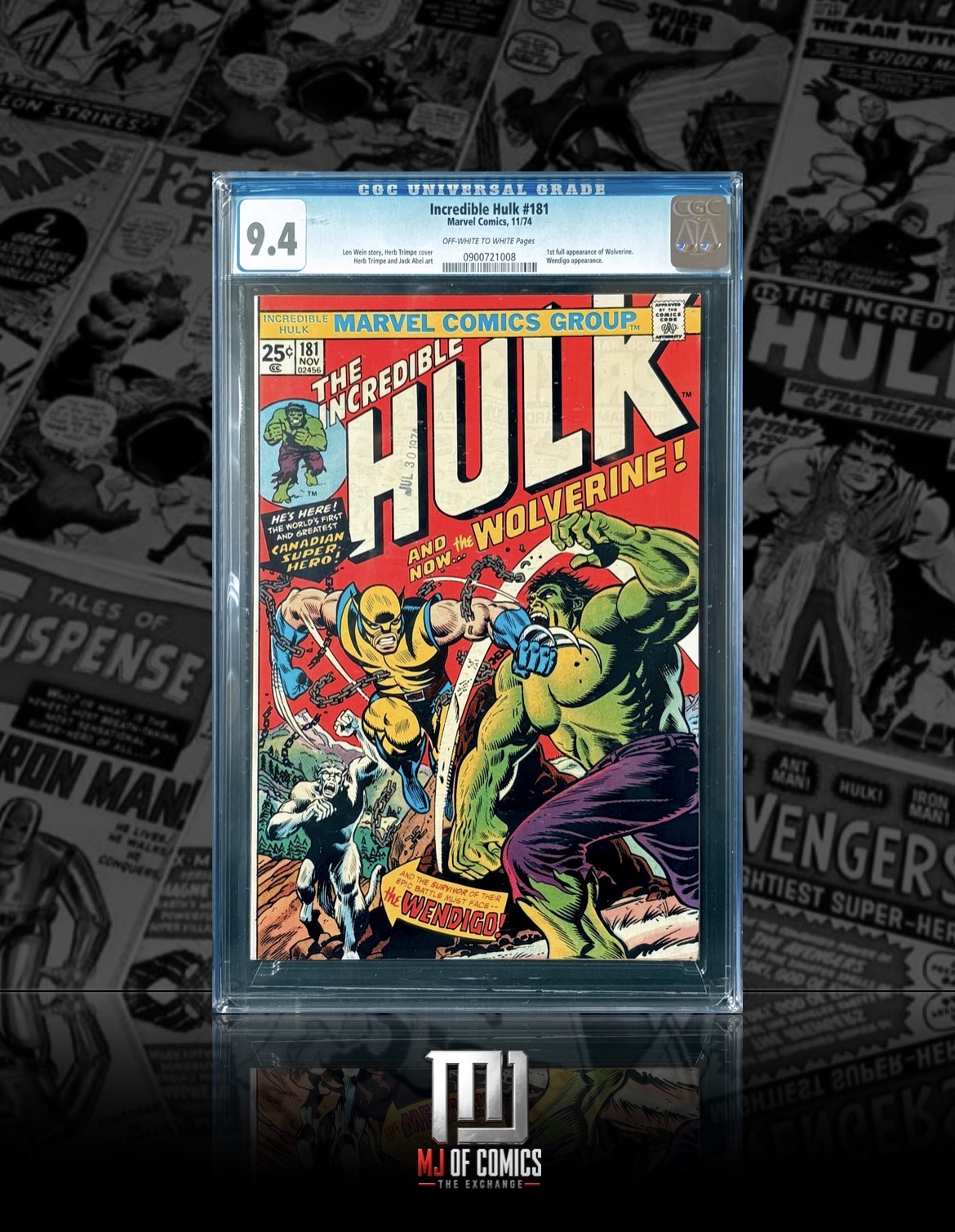 Incredible Hulk #181, CGC 9.4