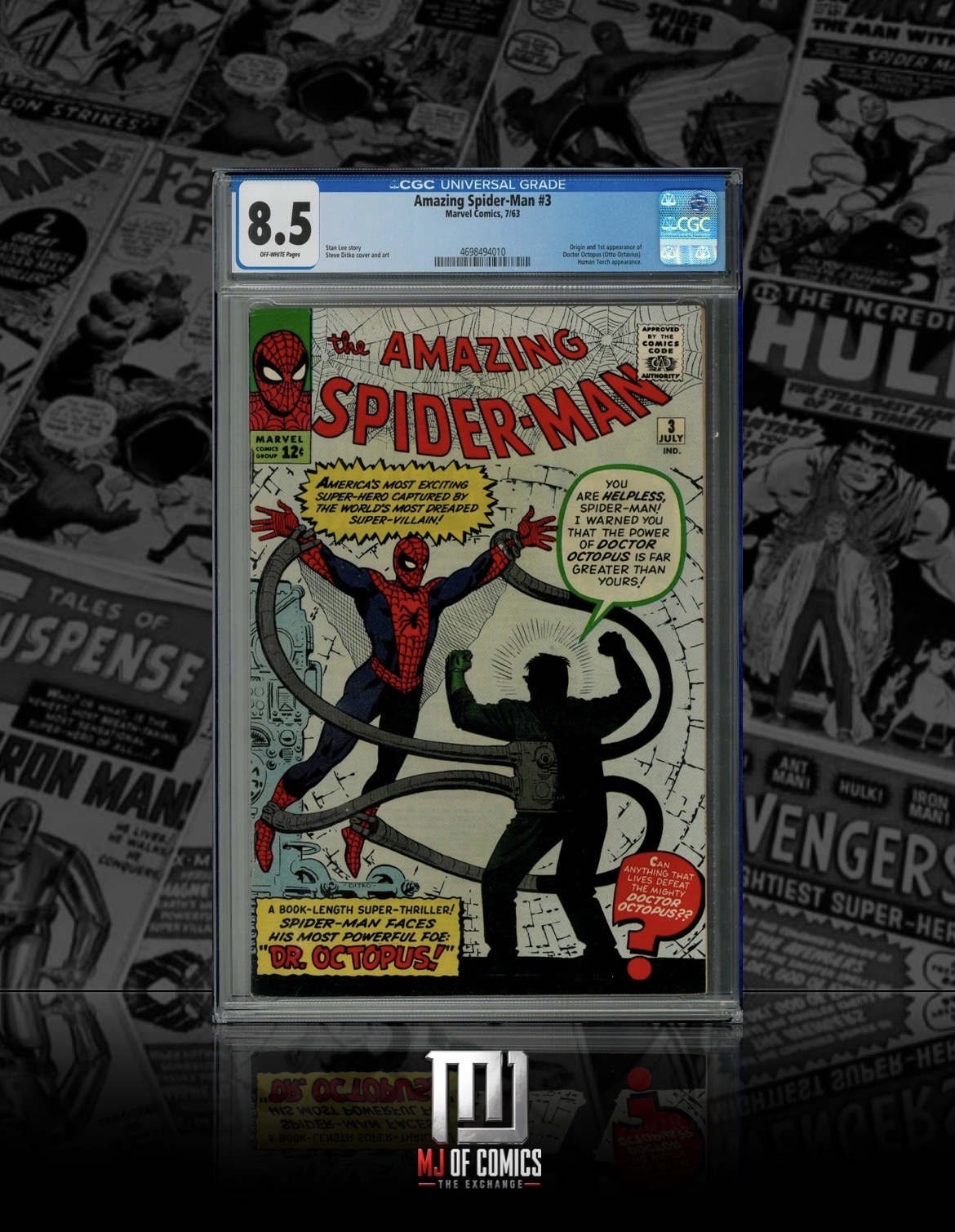 Amazing Spider-Man #3, CGC 8.5